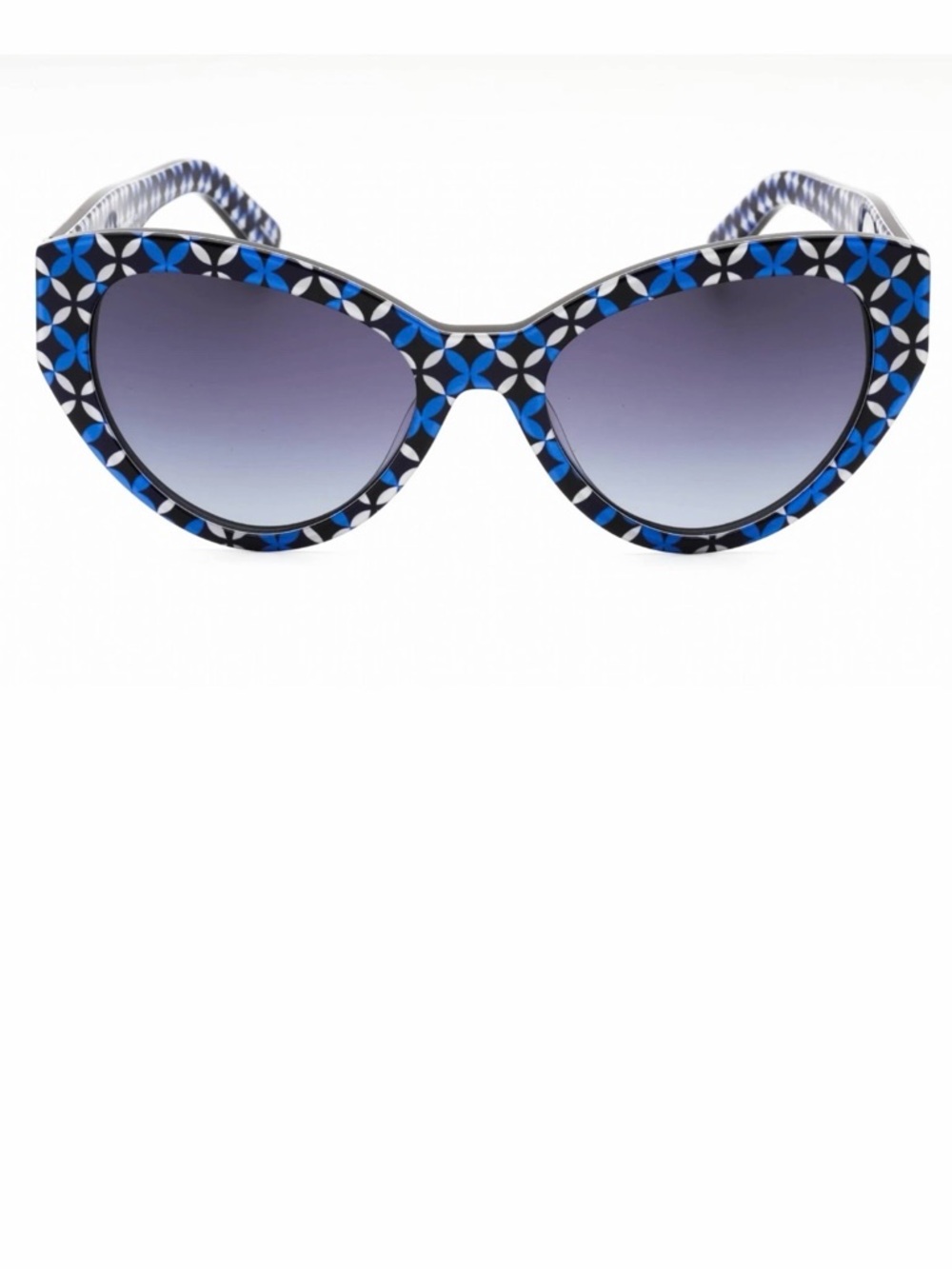 KATE SPADE PAISLEIGH/S S6F 9O Sunglasses Blue Frame Gray Lenses 55mm